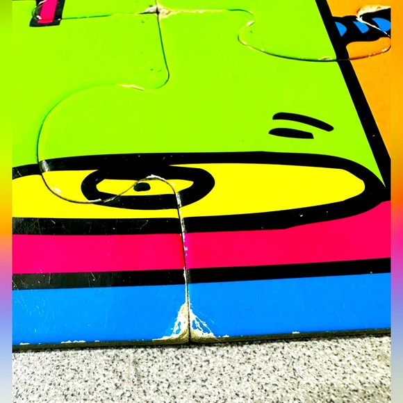 🚦🚦 Bundle 2 puzzles for $12 Mudpuppy 12 piece Bag Jigsaw Puzzle -DJ Robot - Picture 4 of 7